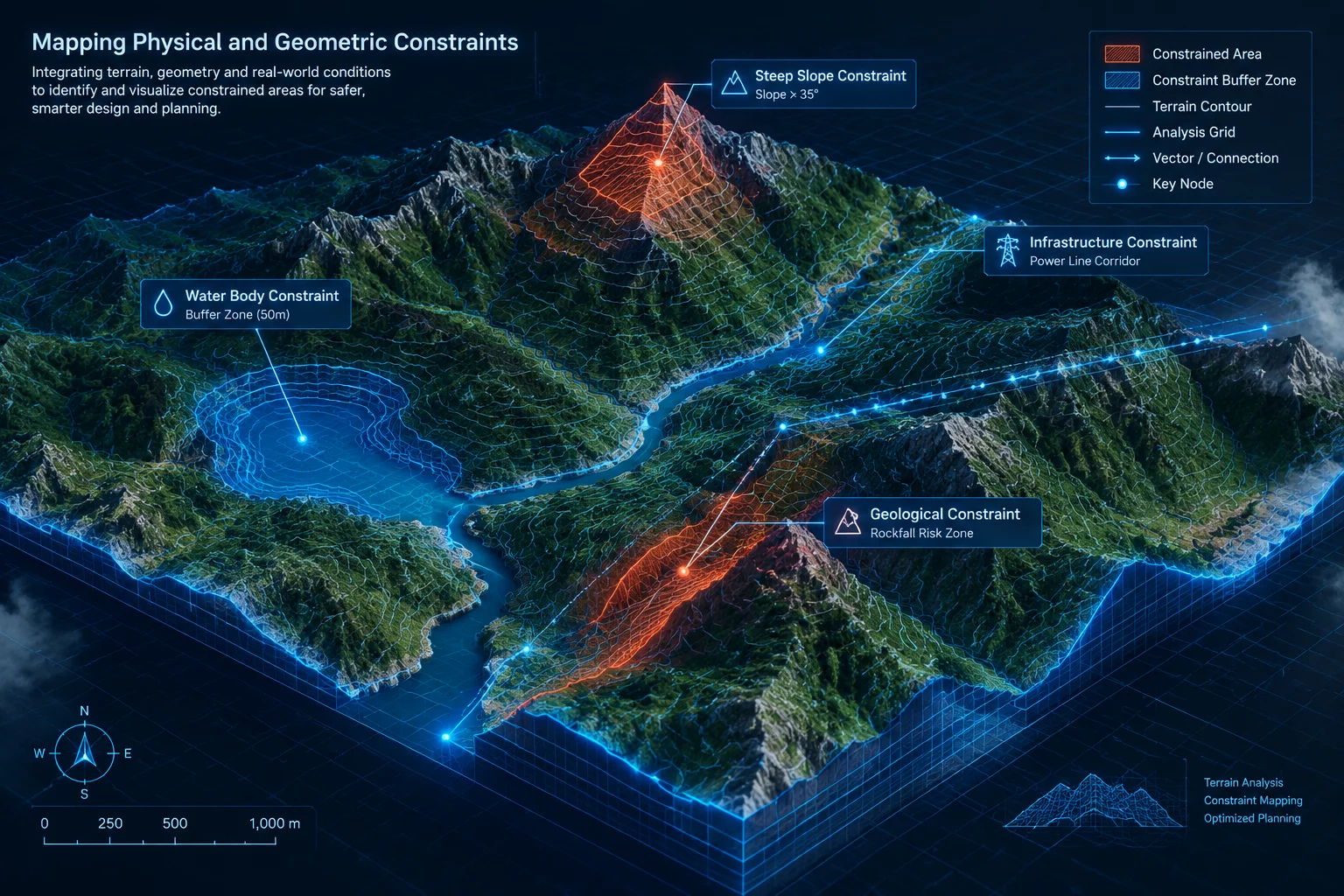 Constraint Mapping Methodology boundary definition schematics